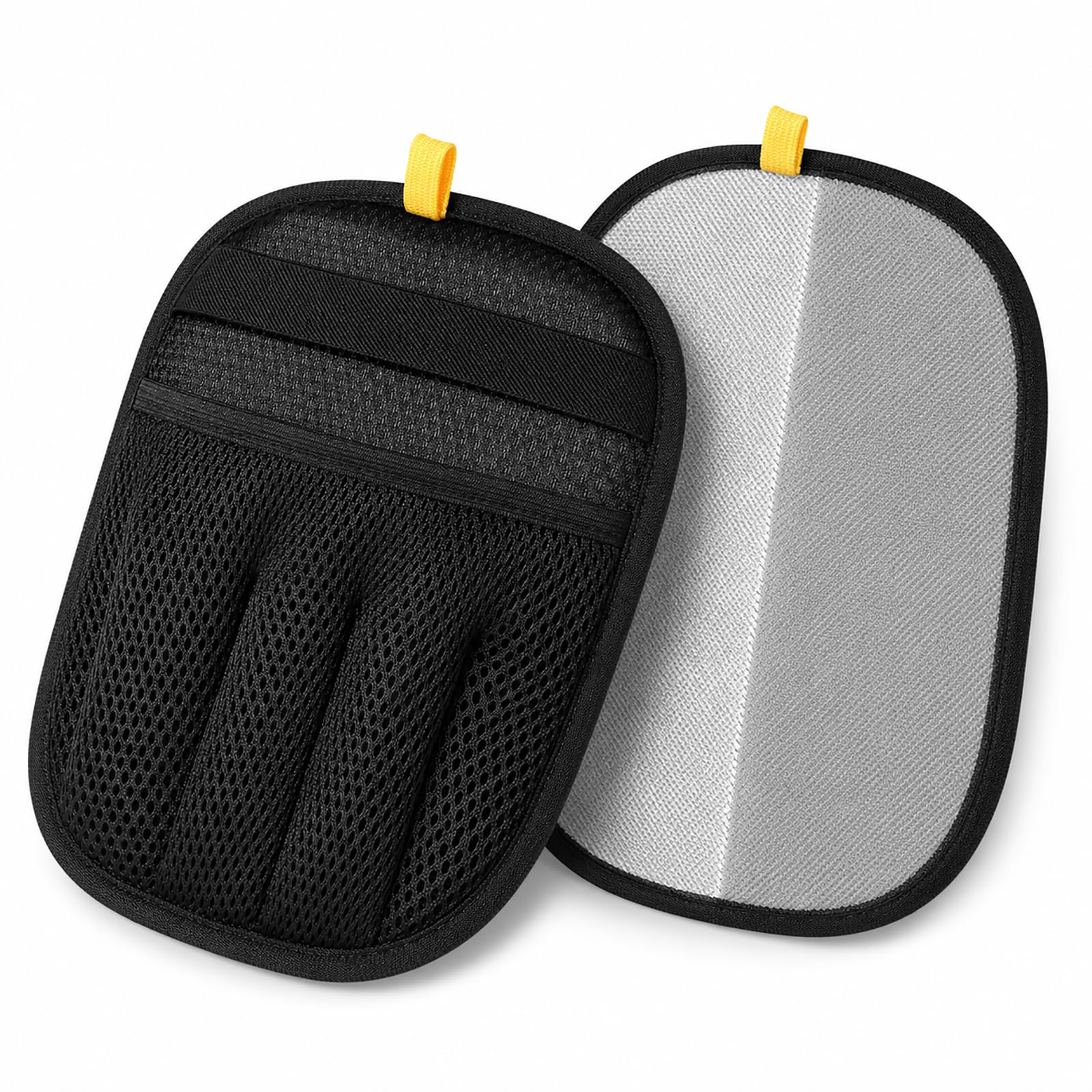 2er Pack Tierhaarentferner Handschuhe, Elektrostatische 5-Finger-Handschuhe Wiederverwendbar, Extra Dicke Pet Hair Remover Gloves für Hunde Katzen Sofa Teppich Kleidung Polster Auto
