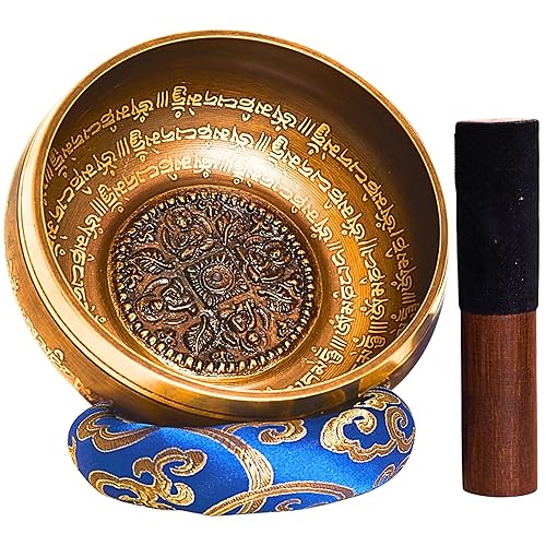 XL Bol chantant fait main au Népal – set tibétain