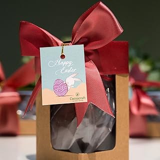 Cocoacraft Easter Eggs 100% Natural & Pure Artisanal Handmade & Single-Origin with Premium Gift Packing Vintage Themed