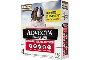 Ultra Flea and Tick Prevention for Dogs XL - 4 Month Supply