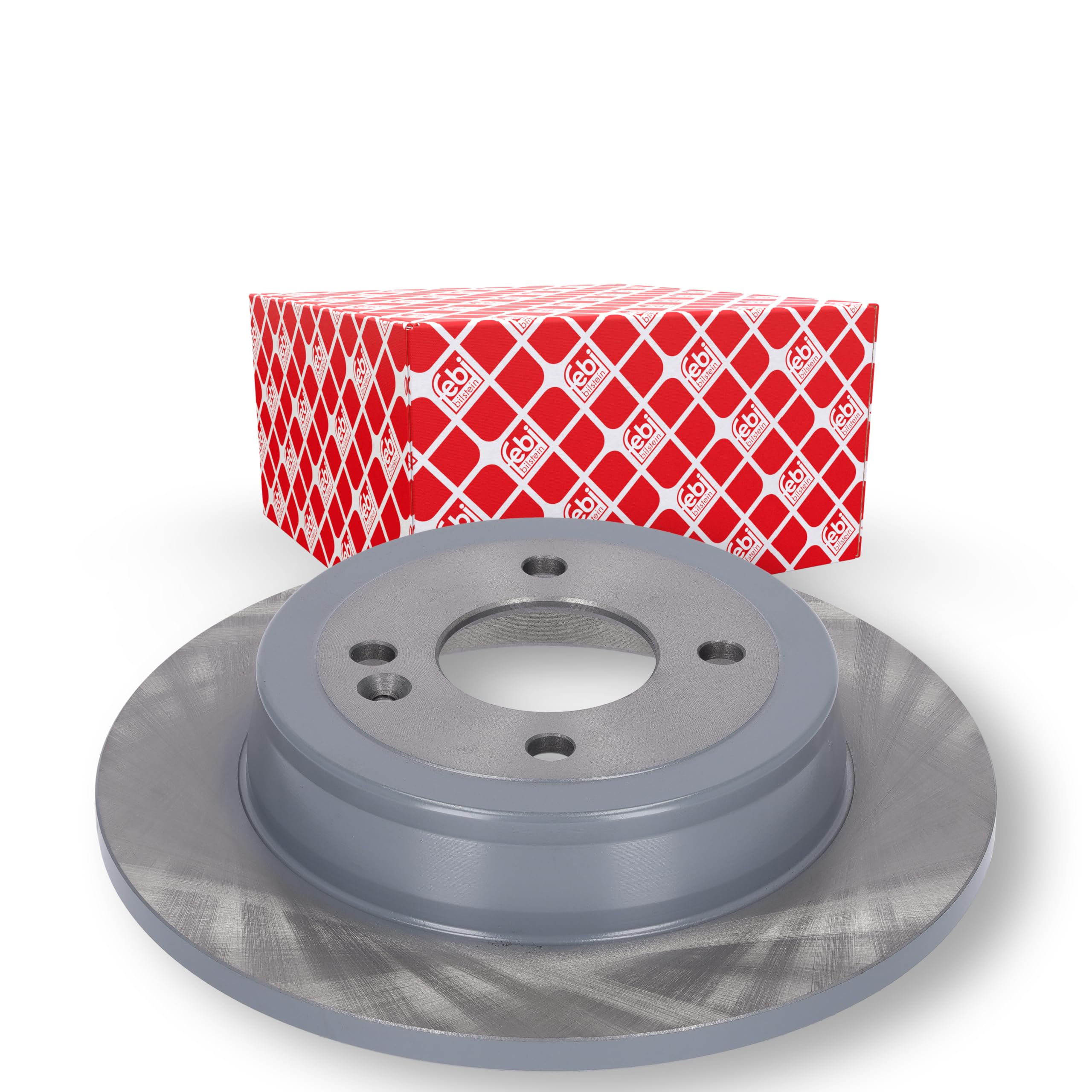 2x Brake Discs Pair Solid fits HYUNDAI ACCENT RB Rear 1.4 1.6 1.6D 2010 on 262mm