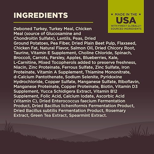 Miniatura 5 de Comida seca para perro sin granos Wellness Core Natural , MarrónVerde