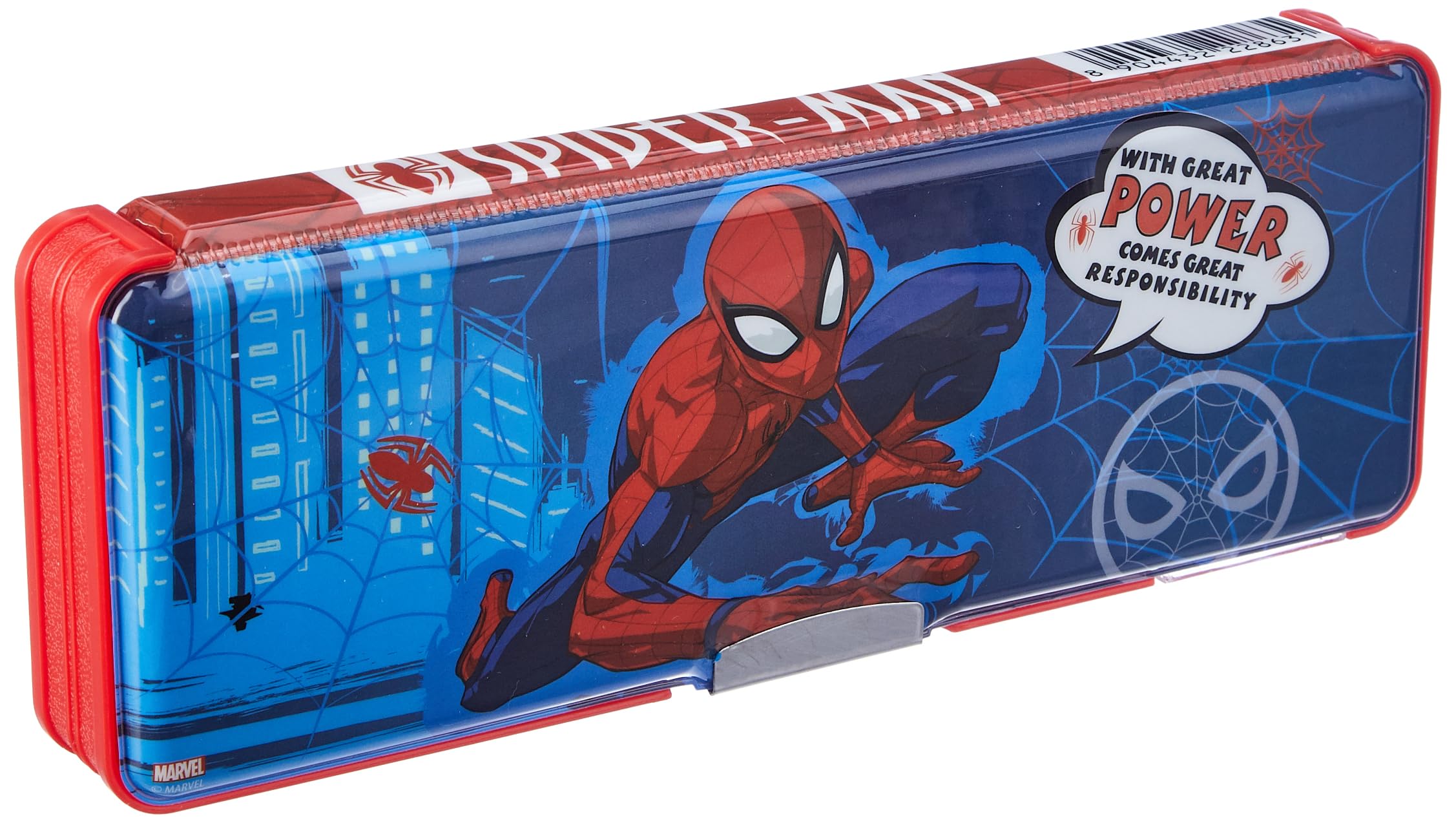Spiderman Magnetic Pencil Box - Kids Stationery -3