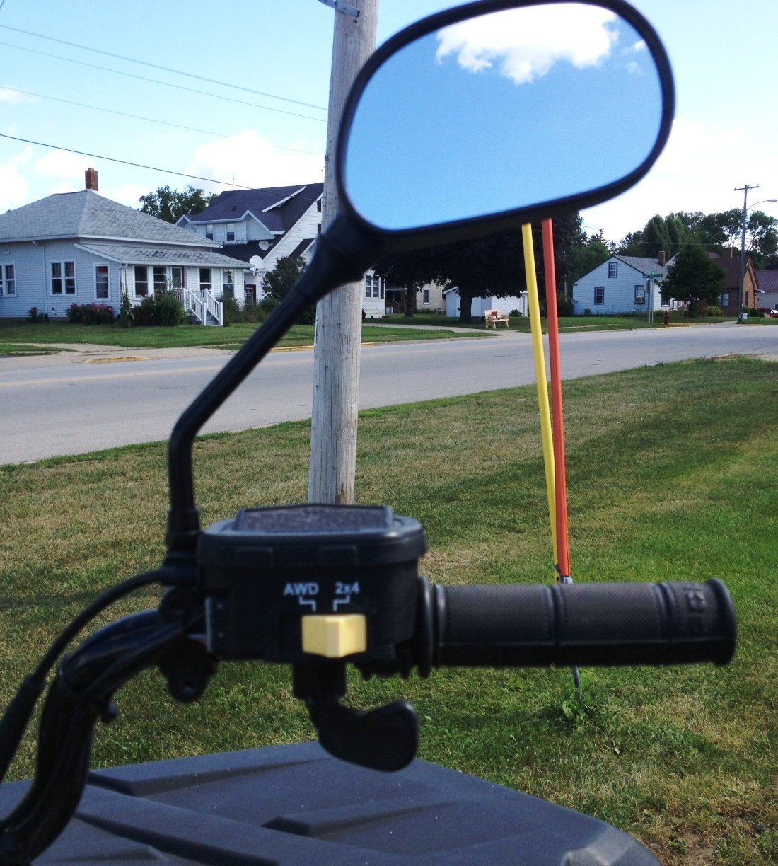 Rearview Mirrors Fits ATV