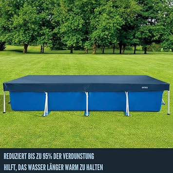Intex 28039 - Copripiscina Rectangular