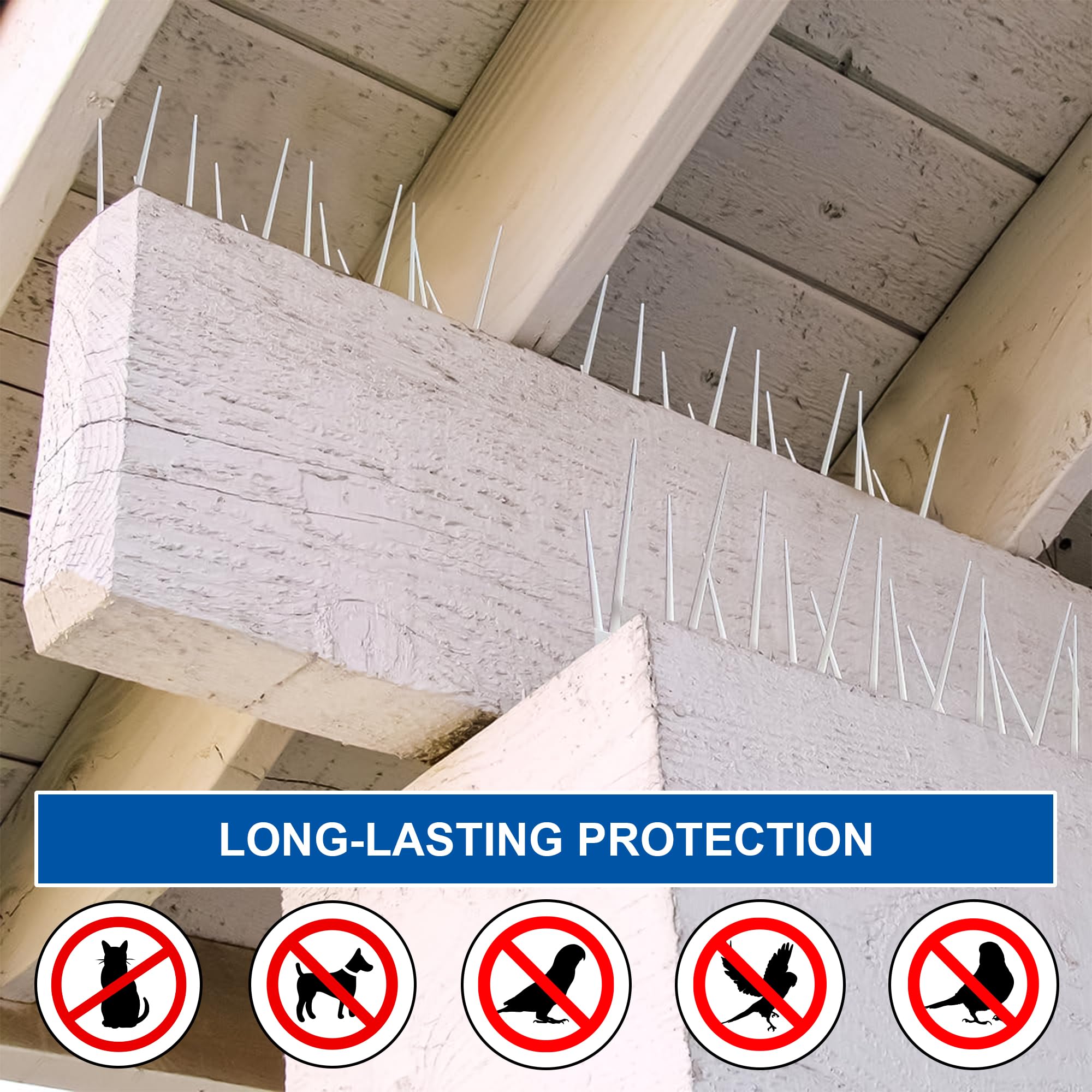 Bird & Pigeon Spikes - Protect Your AC! -4