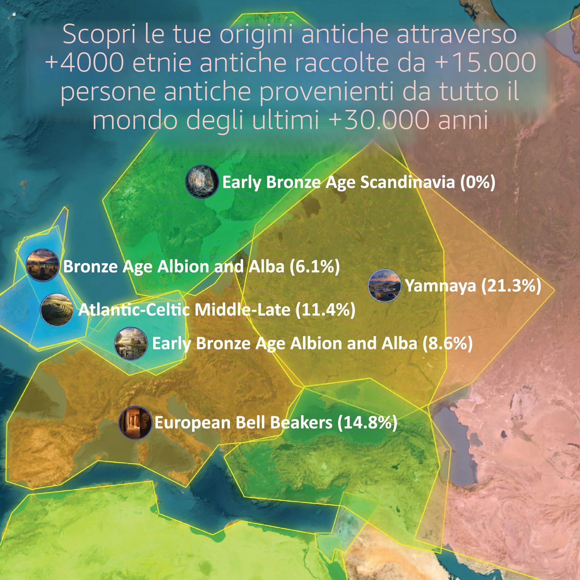 Carica il tuo file DNA autosomico grezzo e scopri la tua eredità con il test degli antenati "Tribes of Israel: Levi" di Ancient DNA Hub | Traccia radici tribali, lignaggio storico e migrazione antica