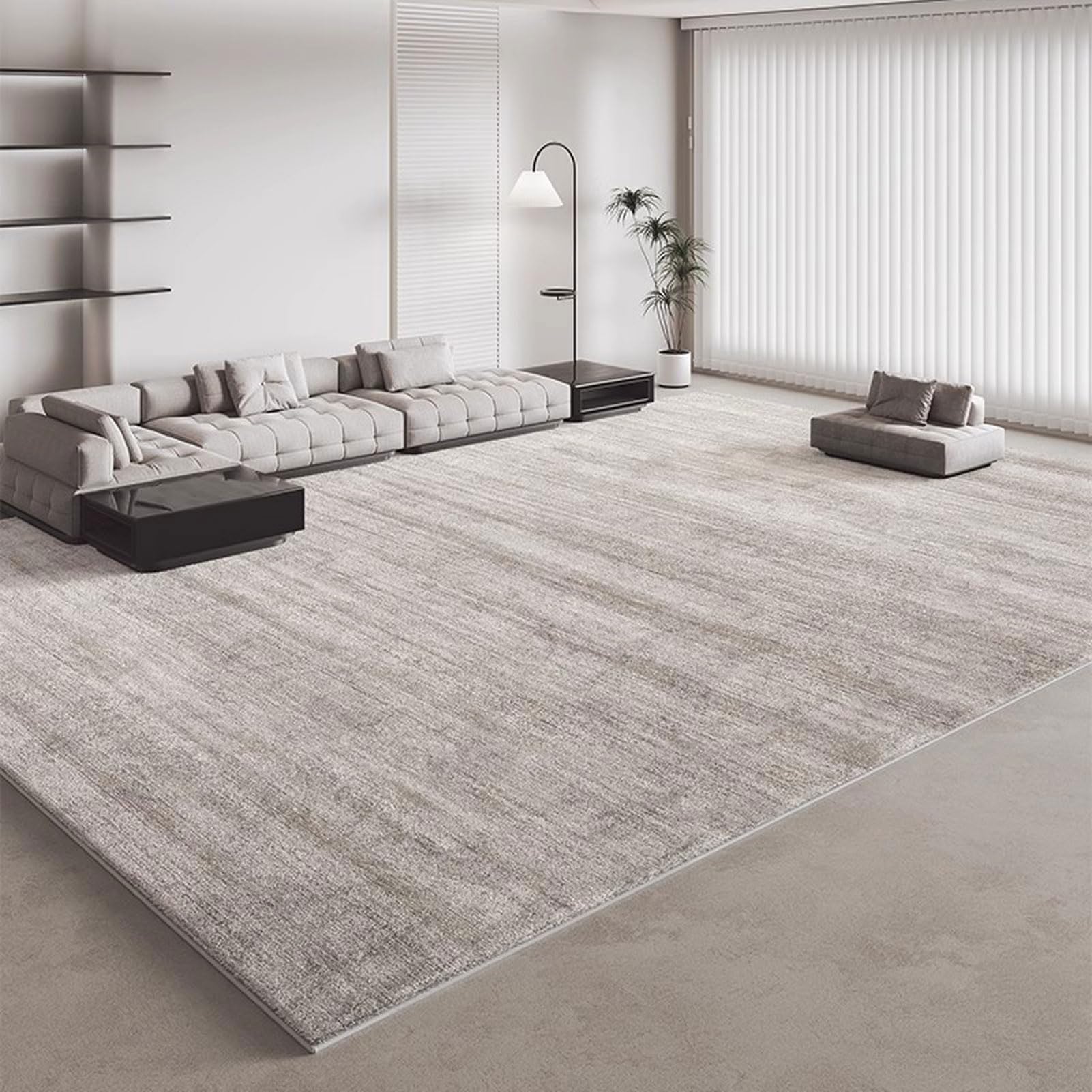 Tapis de salon facile à nettoyer et imperméable pour oublier les taches de café