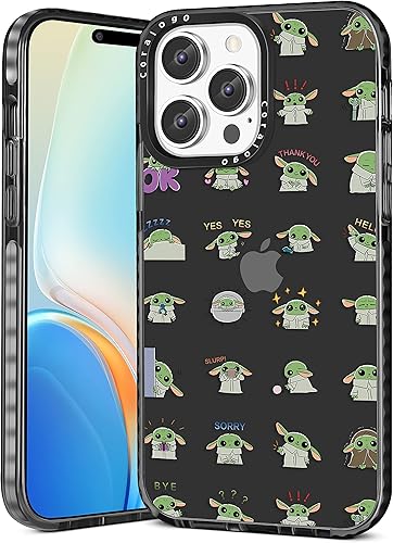 Coralogo Funda para iPhone 14 Pro Max, diseño divertido de personajes de dibujos animados, diseño fresco y divertido, para hombres, adolescentes y