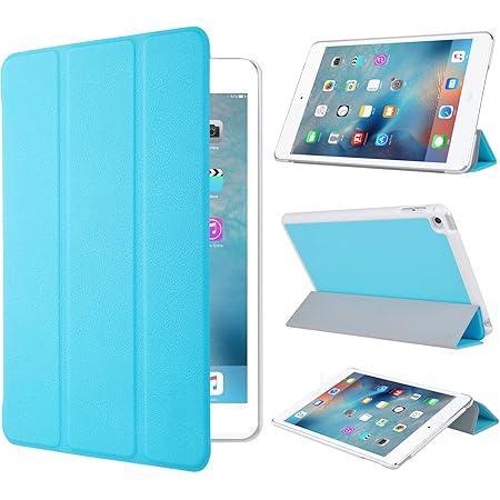 Amazon Apple Ipad Mini 4 ケース 選べる5色 Ppq オリジナルapple Ipad Mini 4 専用カバー スマートケース 超薄型 最軽量 Apple Ipad Mini 4 専用ケース ブルー Gambolex タブレットケース 通販