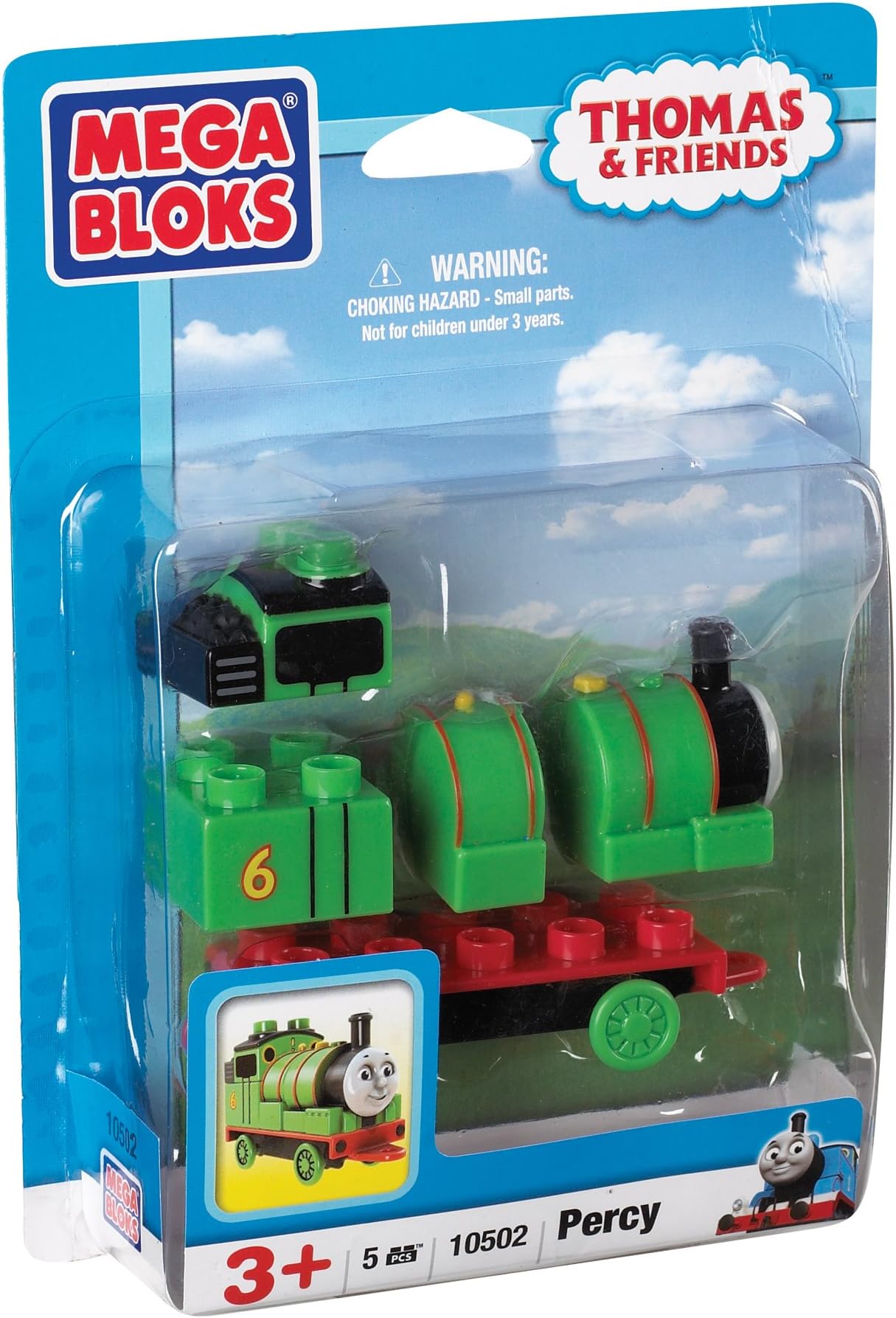 Mega Bloks, Thomas & Friends, Buildable Character Percy (10502)
