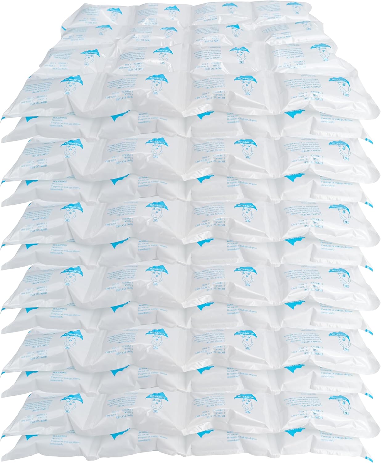 Reusable Ice Packs for Cooler Dry Ice Pack for Shipping Frozen Food & Perishables Storage & Mailing | Leak-Proof Long Lasting Cold Freezer Ice Packs for Lunch Bags & Insulated Boxes