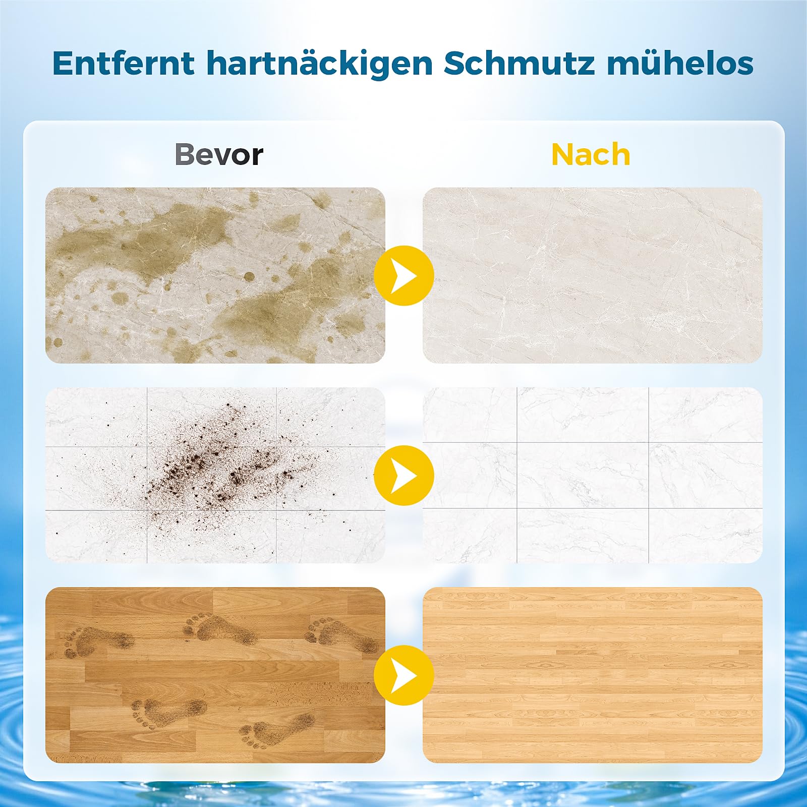 Tineco Multi-Surface środek czyszczący 2 x 1 l, roztwór czyszczący do odkurzacza Tineco na mokro i sucho i6, Floor One S5/S6/S7, seria S9 Artist & Stretch do wszystkich uszczelnionych twardych podłóg