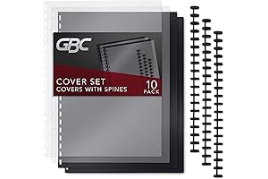 GBC Pre-Punched Covers for Comb Binding