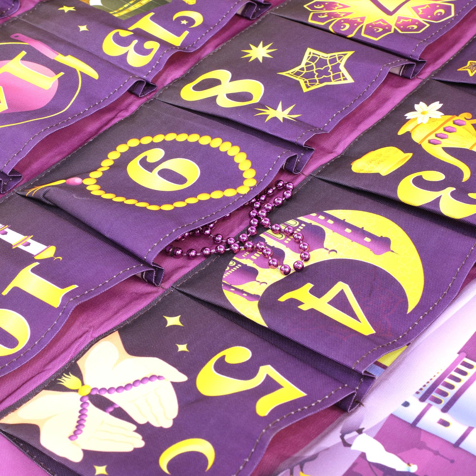 DPKOW 30 Cloth Ramadan Calendar with Pockets - Image 3