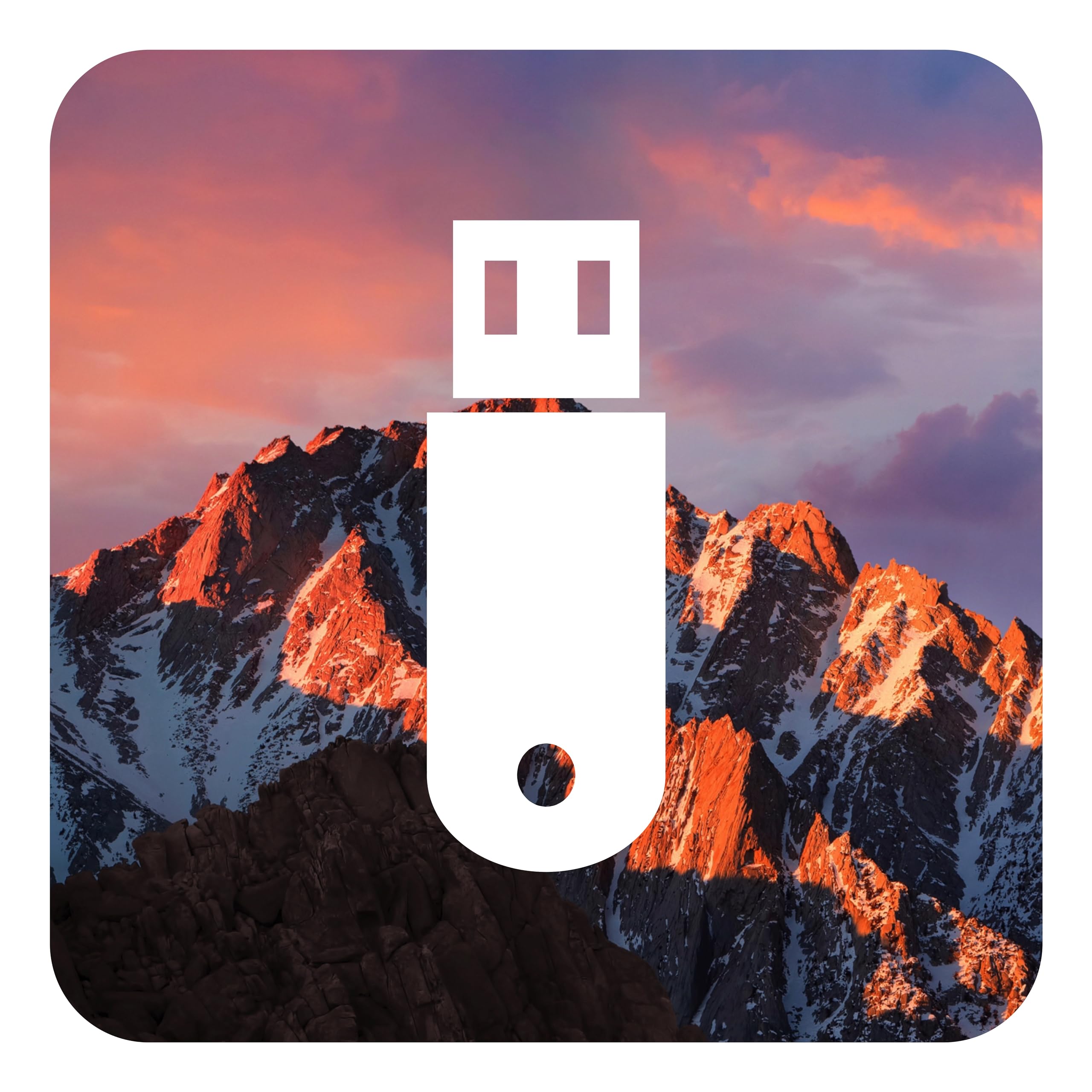 D-S Systems Clé d’Installation Compatible Avec macOS 10.12 Sierra USB OS X (Clé) d'installation Amorçable Récupération Bootable - Installation / Update / Downgrade