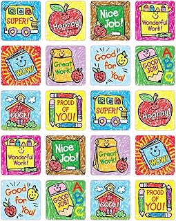 Carson Dellosa Education Carson Dellosa School Days: Kid-Drawn Motivational Stickers (0630)