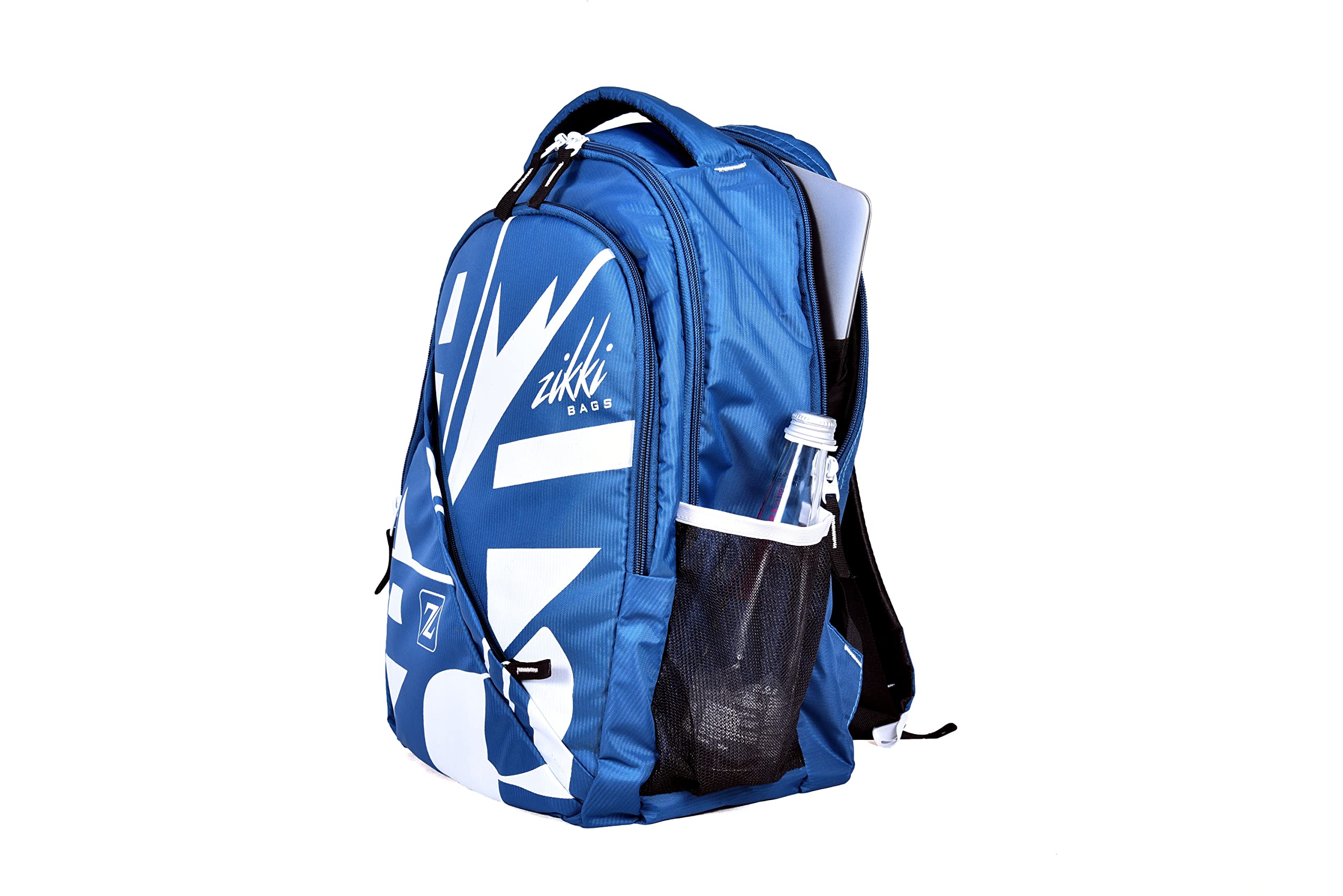 zikki BAGS 27l Laptop Bag for Men and Women (Black, Sky Blue) (B09JKC1T3V) Amazon Price History, Amazon Price Tracker