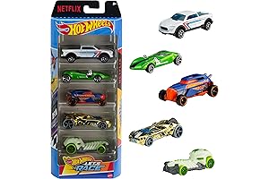 Hot Wheels Let's Race GT Scorcher Five-Pack: Speed into Thrilling Adventures