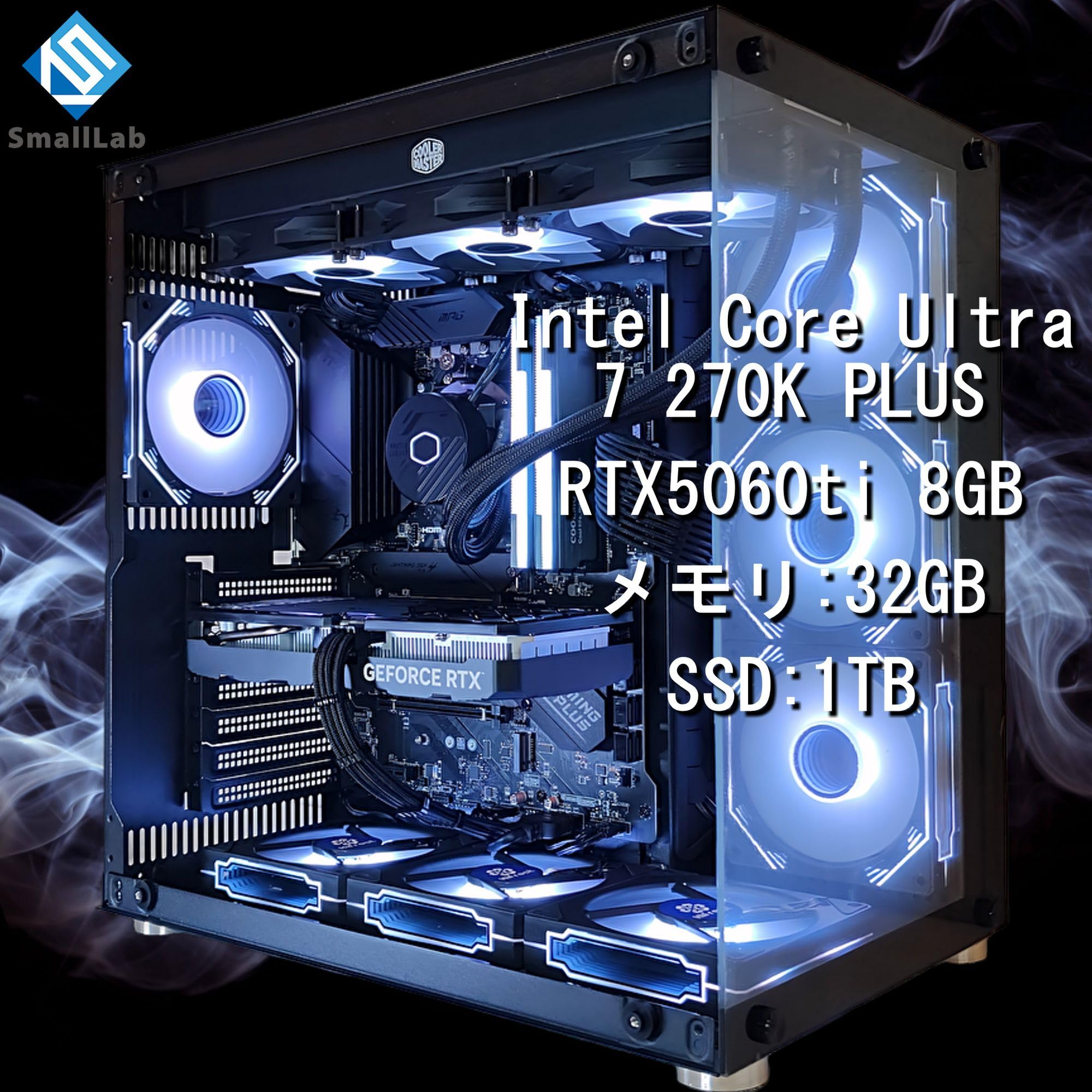 Amazon.co.jp: スモールラボ Intel Core Ultra 7 270K PLUS ／ RTX5070