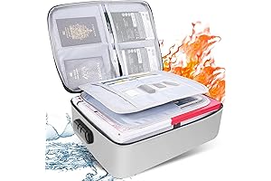 Fireproof Document Bag for Secure Storage