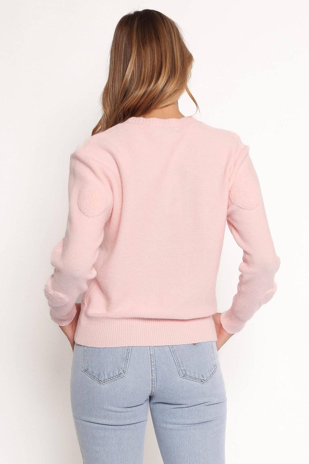 Petal & Pup Women's Orlenda Heart Knit Sweater