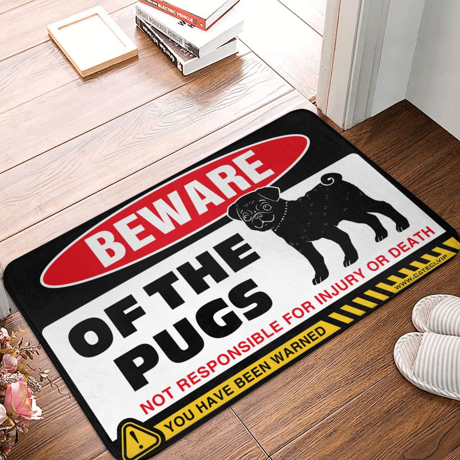 Tapis d'extérieur pour patios grand format à carreaux porche