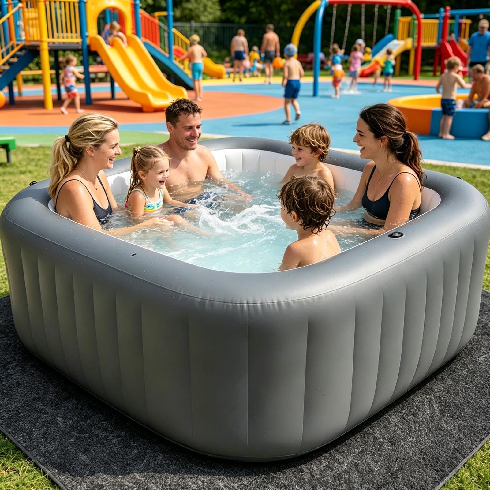 Tapis sous piscine Tapis feutre protecteur de bassin