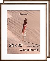 Vista 602 de Fun Memories Portarretratos de metal de 16 x 20 pulgadas con paspartú de 11 x 14 pulgadas, acabado de aluminio cepillado, parte delantera de vidrio