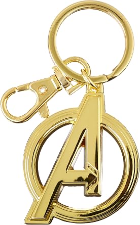 Marvel Universe/KE363 Avengers Logo Metal Key Chain Gold Ver