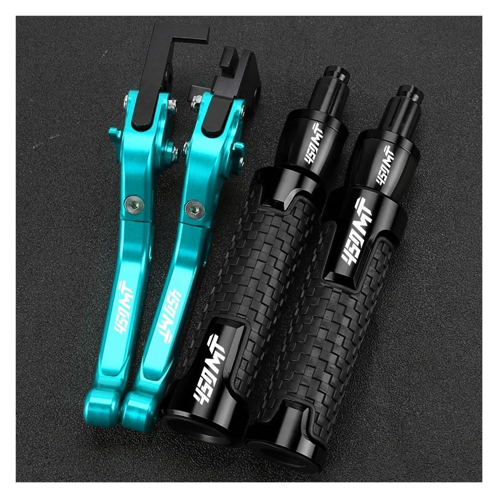 Leviers de commande CFMOTO 450 MT pliables et réglables Nero