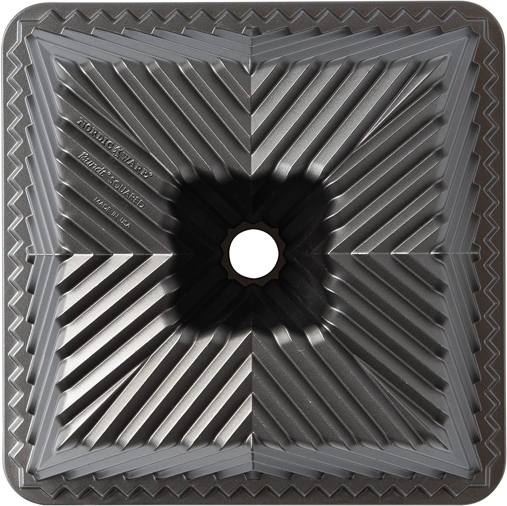 Nordic Ware Brownie Buddy Kit, 9 inch vierkante pan met kunststof snijmachine en deksel