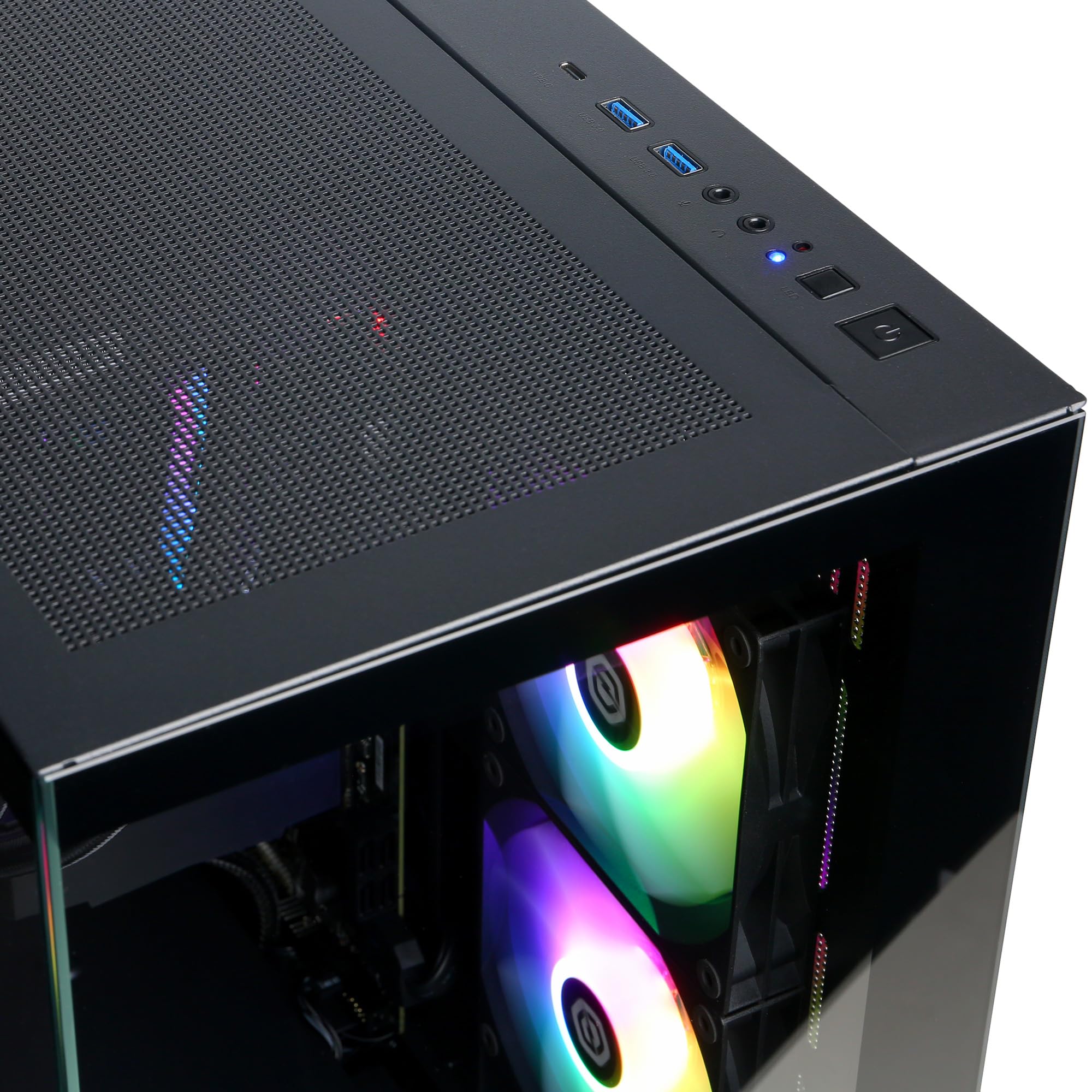 CYBERPOWERPC Gamer Supreme Gaming PC, AMD Ryzen 7 8700F 4.1
