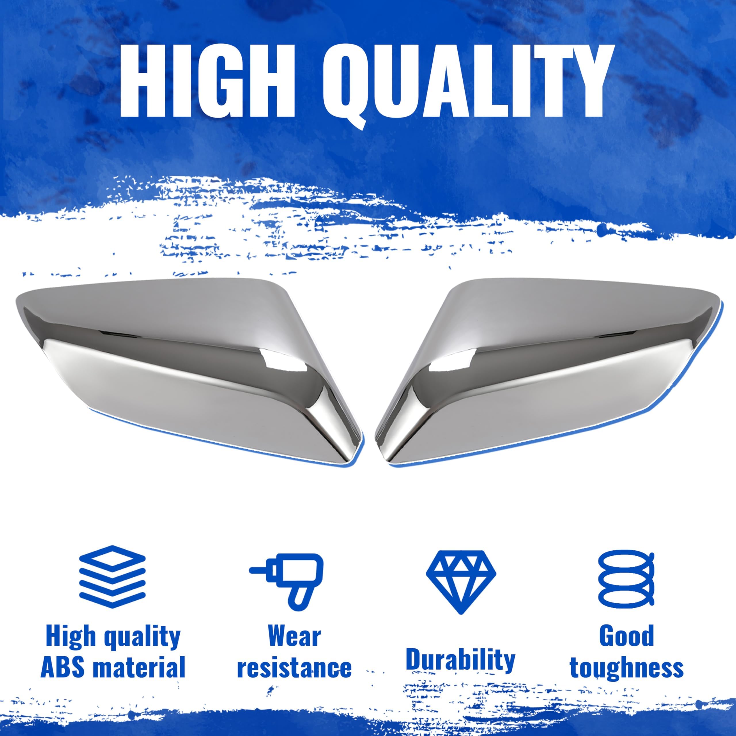 Amazon.com: HECASA Mirror Covers Pair Compatible with 2016-2024 