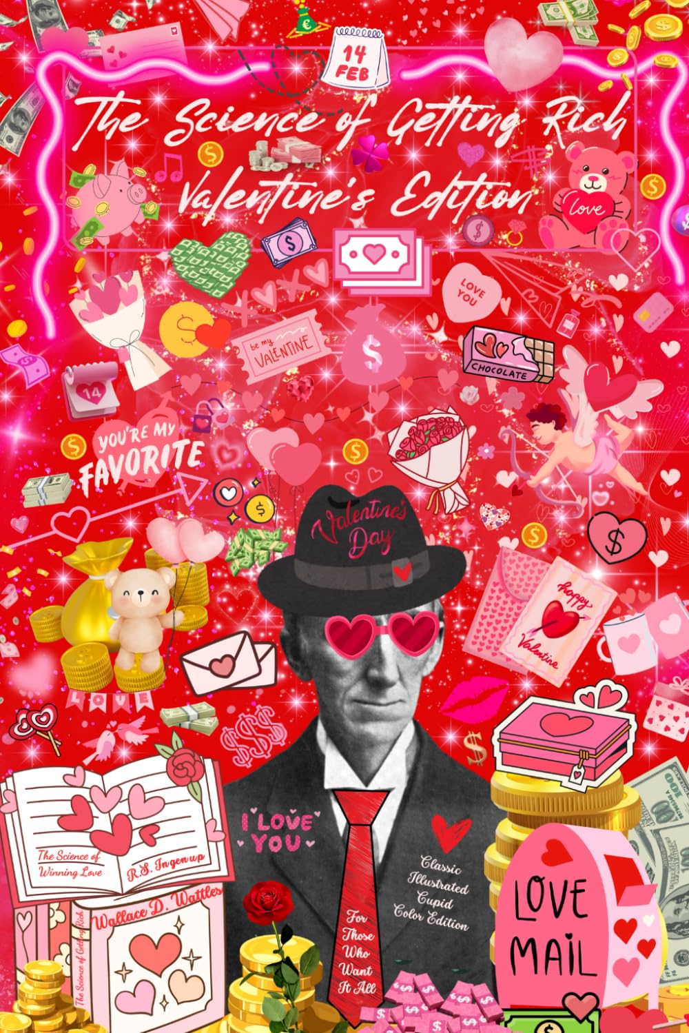 The Science of Getting Rich Valentine’s Edition - Give Love, Get Rich: For Those Who Want It All - Classic Illustrated Cupid Color Edition