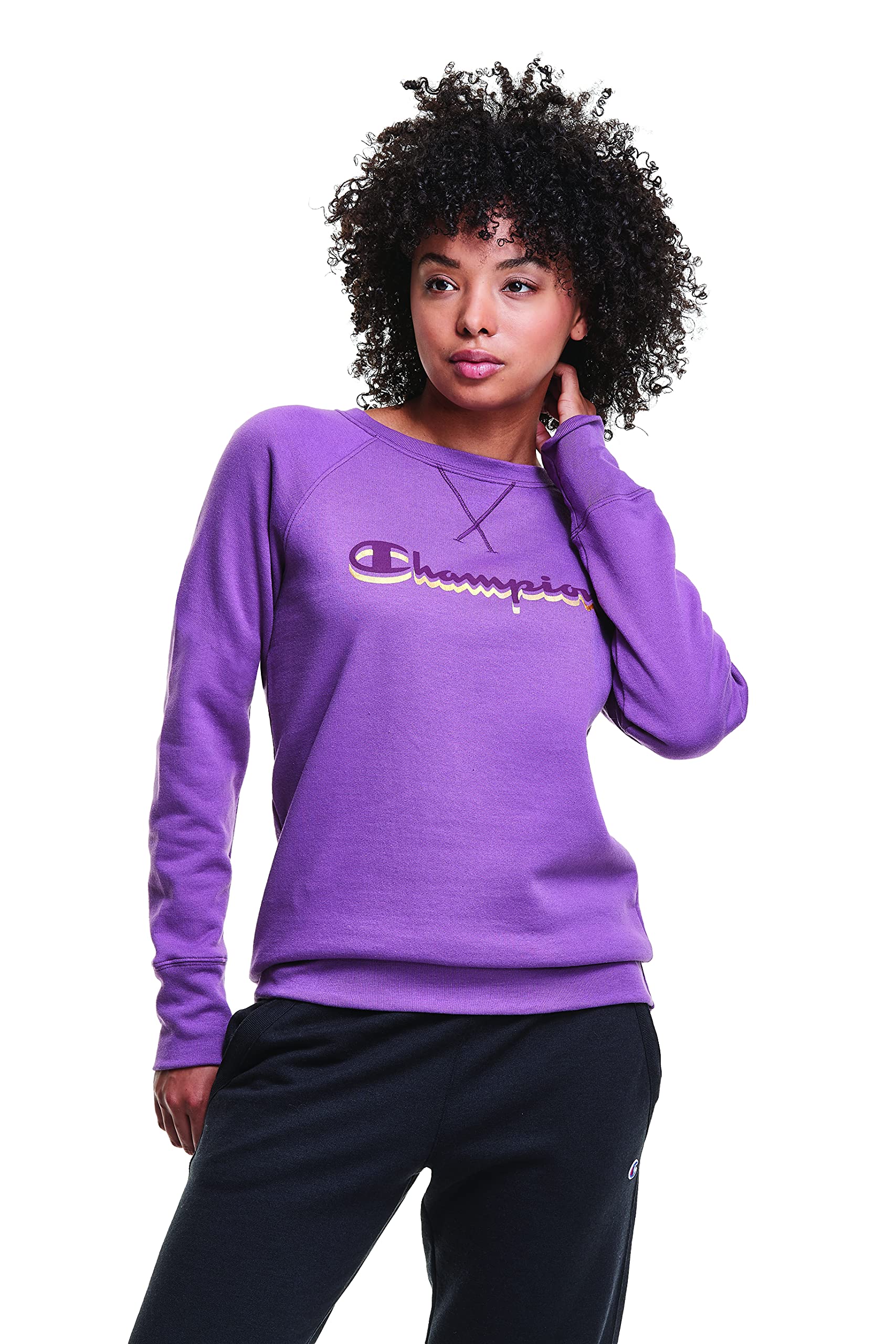 Women's Powerblend Crew, Full Script