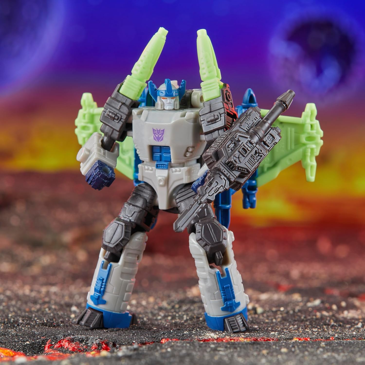 Transformers Legacy United Core Class Energon Universe Megatron, 3.5-inch Converting Action Figure, 8+ image 6 of 15 B0CFZCQDWW