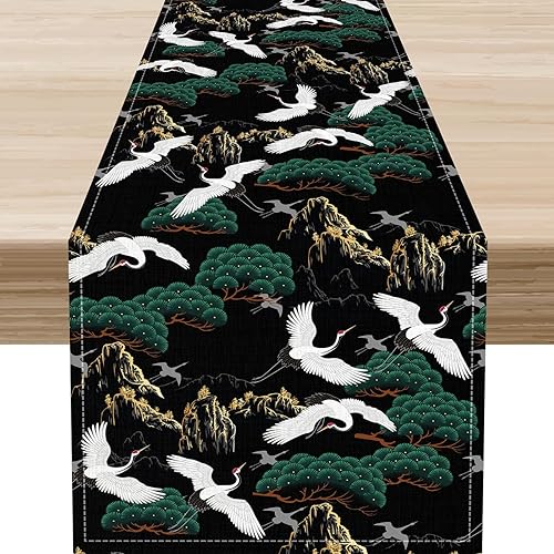 Miniatura 32 de Camino de mesa rosa de los años 70, diseño retro trippy estético, hippie, espiral, espiral, mínimo, ondas ranuradas, decoración central para el 70s