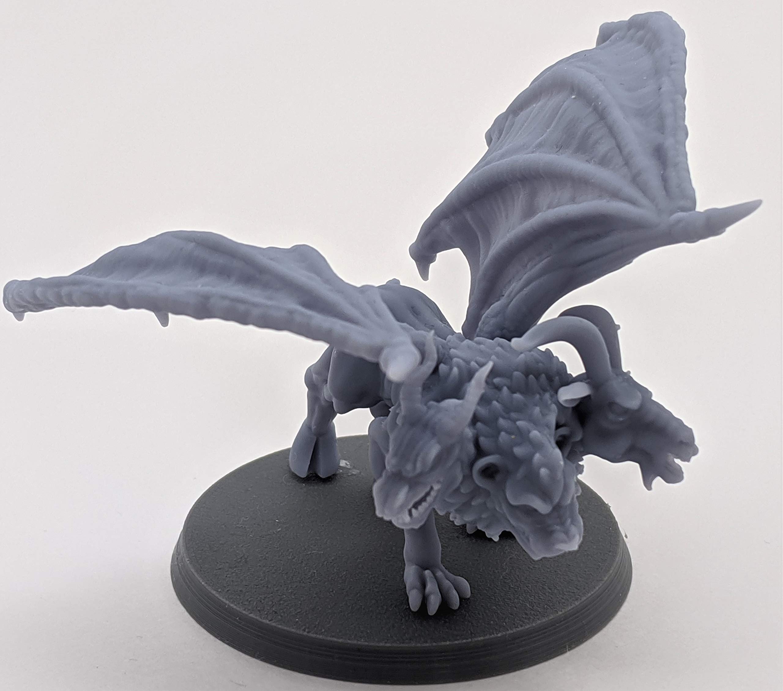 8-Pack 50mm Gray Plastic Bases For Miniatures - 2 Inch Circular Bases For Tabletop Gaming