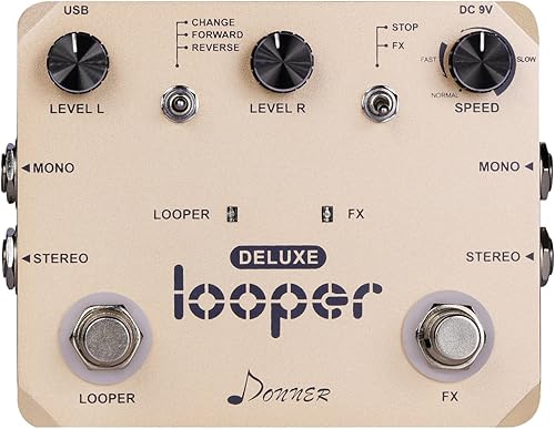 Donner Deluxe Looper Gitarre Effektpedal Loop Station Donner Deluxe Looper Gitarre Effektpedal Loop Station