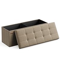 SONGMICS MAZIE Collezione - Cassapanca, Pouf Contenitore