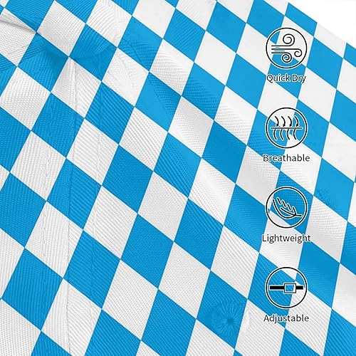 Miniatura 9 de SZDIZOWE Gorra de béisbol ajustable de poliéster con ala curvada para el Oktoberfest de Baviera, para hombres y mujeres, Bandera del Oktoberfest de
