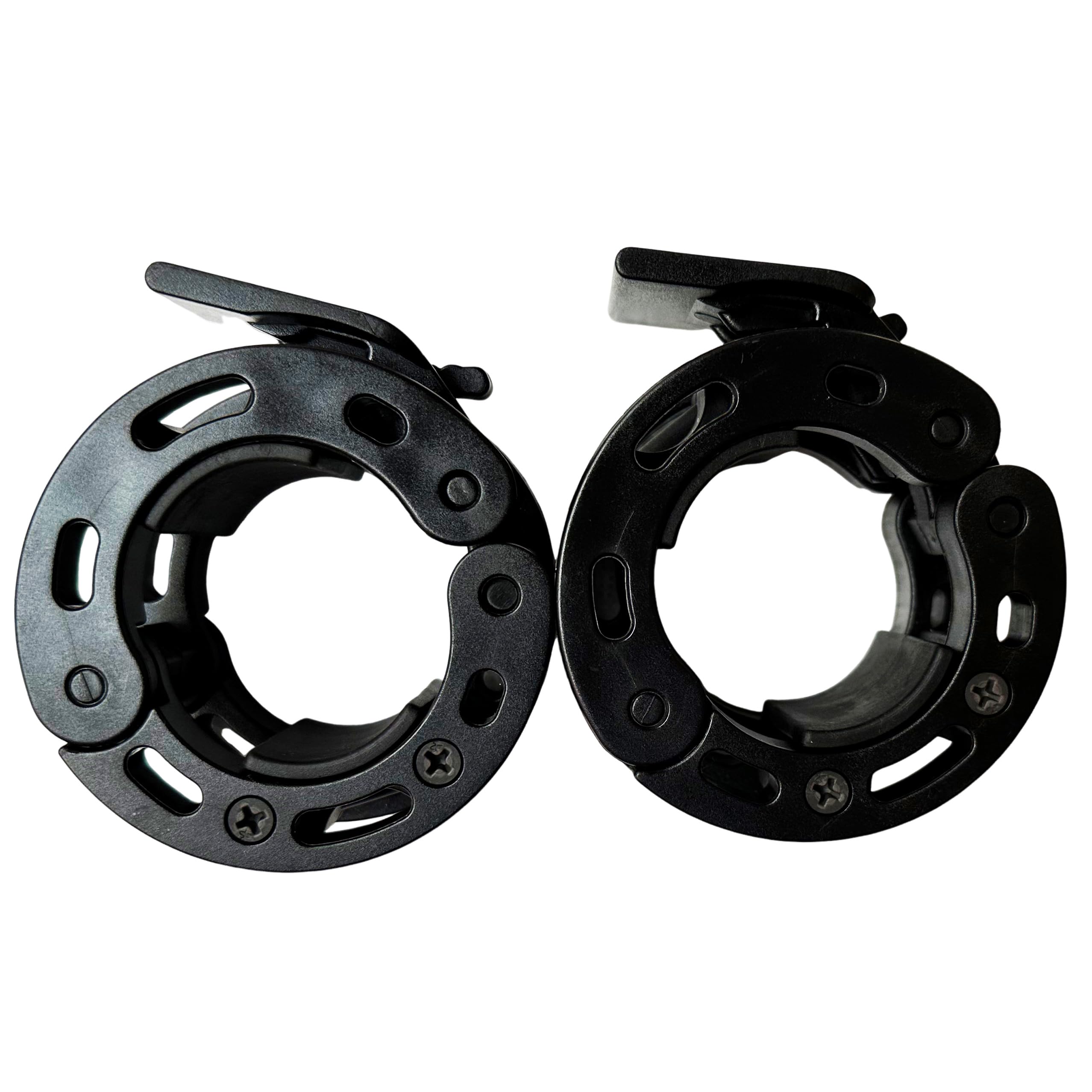 Rivotrance Clamps for 2 Inch Olympic Barbell Clips, Locking Weight Clips, Locking Weight Clips