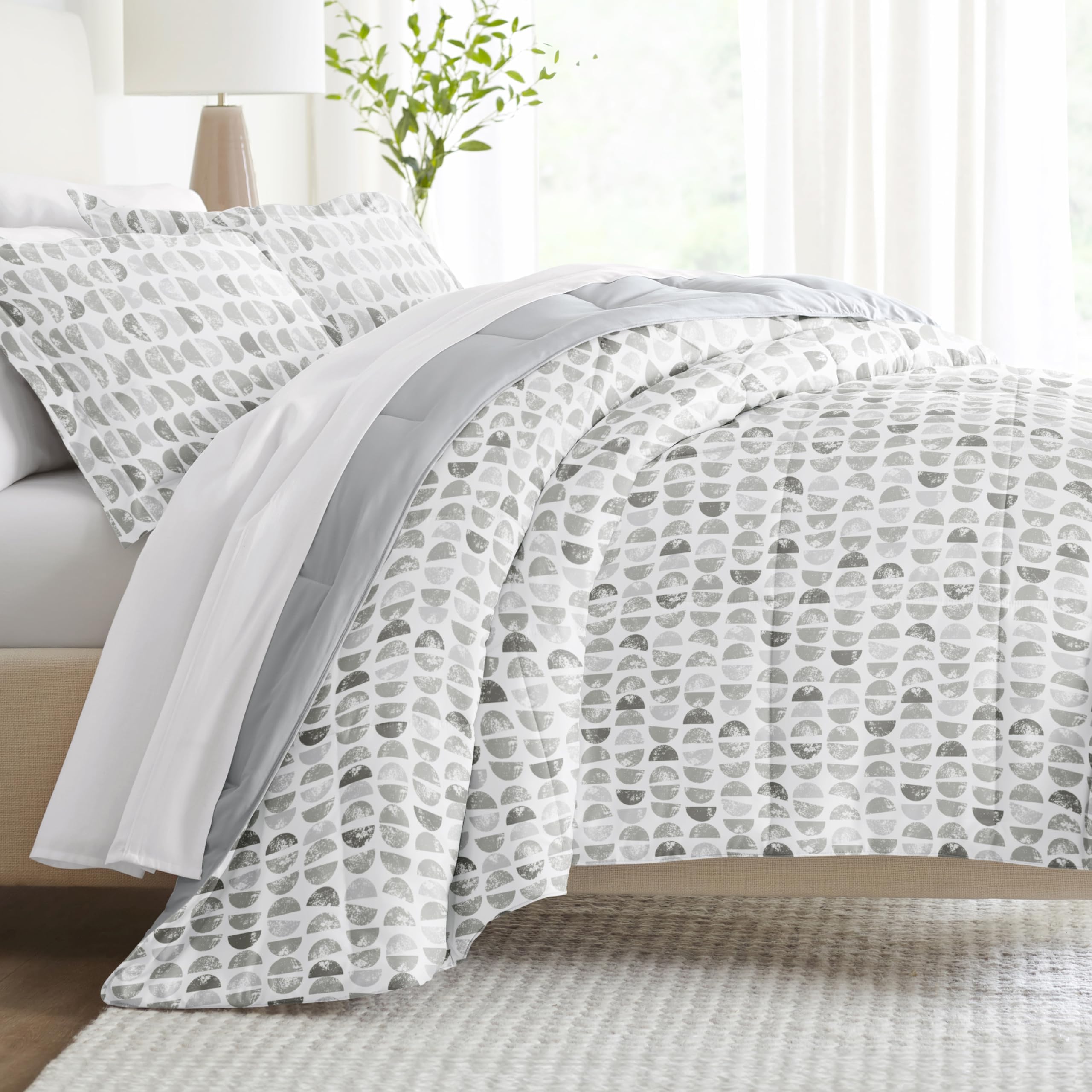 Linen Market Reversible King Size Comforter Set (3 Piece) - Bring Luxury Home with Our Soft and Lightweight Down Alternative Comforter King Set - This Includes Your King Comforter and 2 Pillow Shams