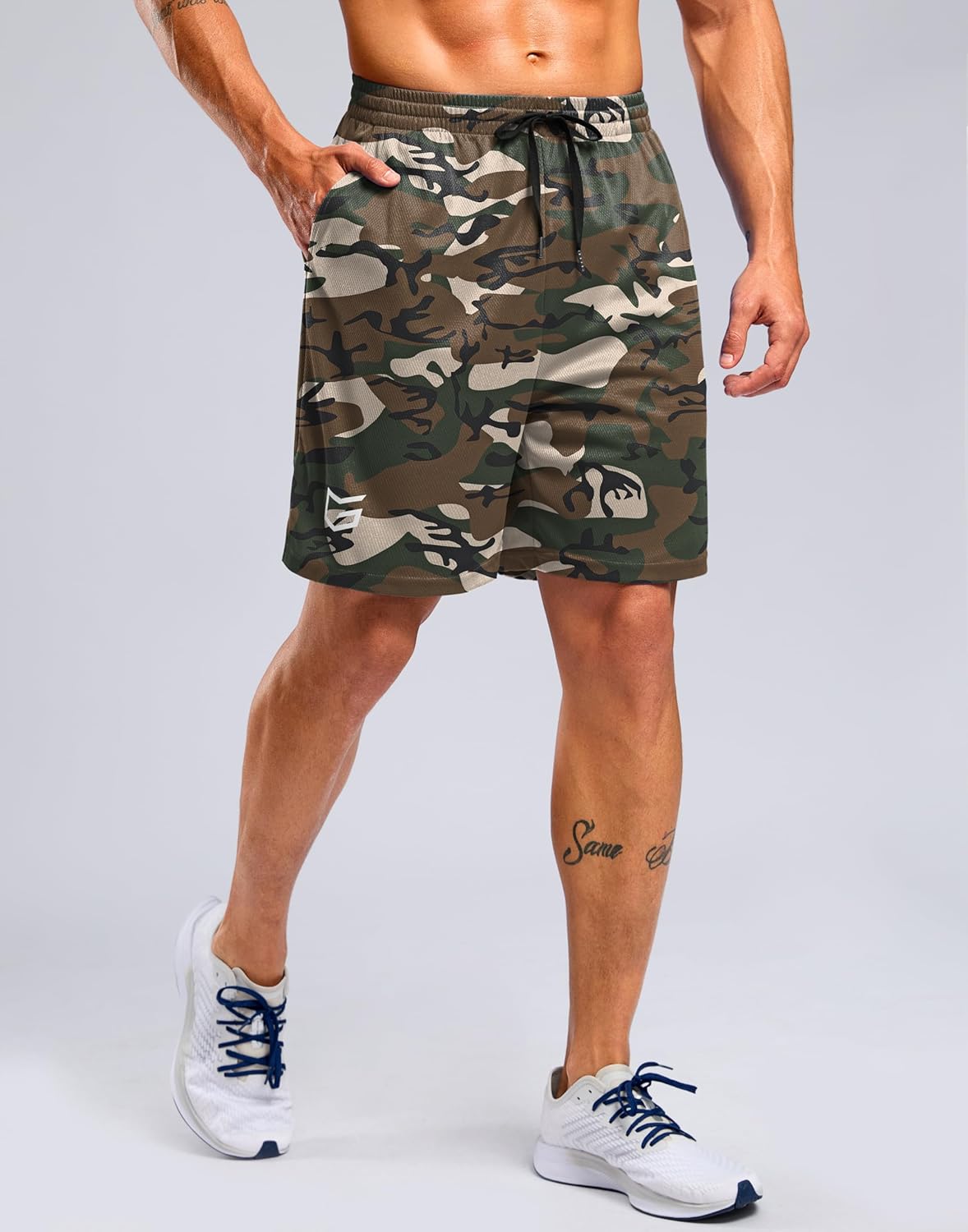 G Gradual Men's Athletic Workout Shorts with Pockets 5"/7"/9" Lightweight Quick Dry Gym Basketball Running Shorts for Men - Image 3