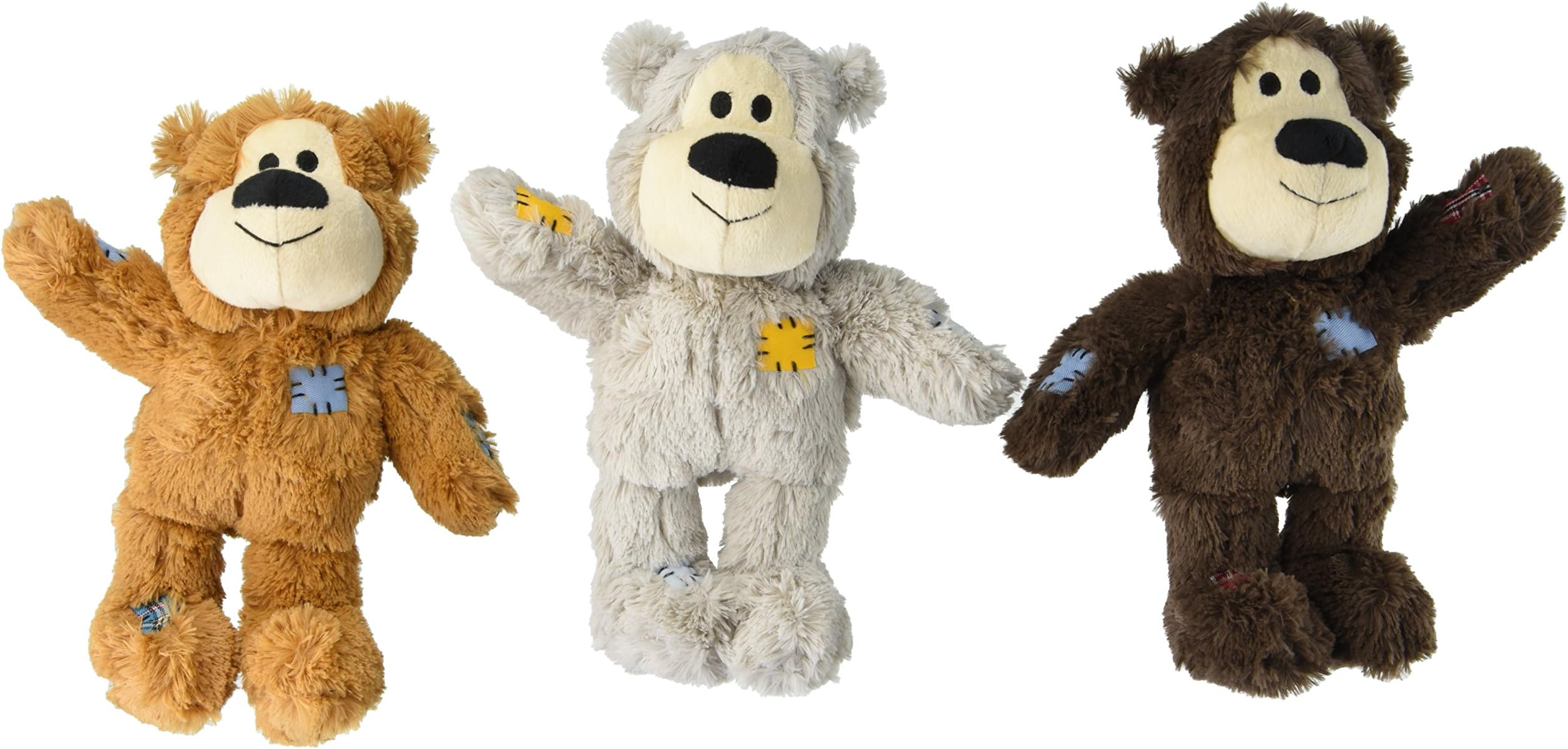 Medium/Large Wild Knot Bear for Medium and Large Sized Breed Dogs (Pack of 3)