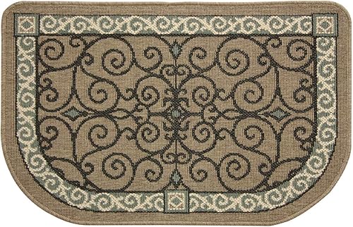 Pilgrim Home and Hearth Pilgrim 19637-1 - Alfombra para chimenea de 27 x 46 pulgadas, hermosa