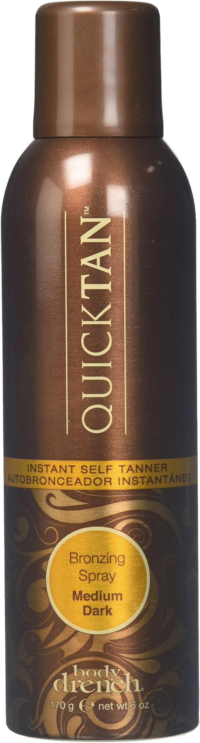 Quick Tan * 3 - Pack * Instant Self-tanning Spray * 6 Oz Can