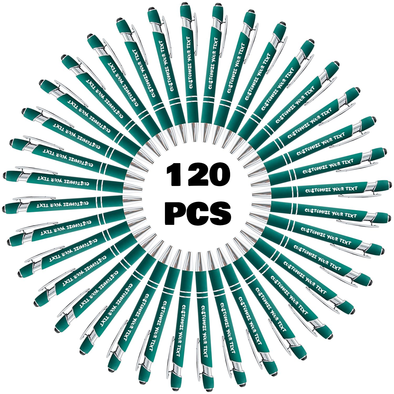 AIFLM Personalized Pens with Name in Bulk Up to 500 Pcs Engraving Ballpoint Pens Set with Your Name Text for Business,Graduation,Wedding,Birthday,Christmas โ image 1