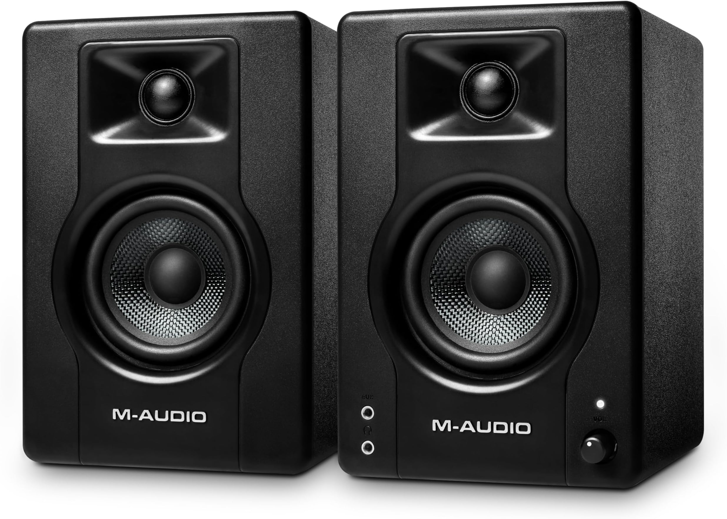Bx3-120-Watt Powered Desktop Computer Speakers/Studio Monitors For Gaming, MUSic Production, Live Streaming And Podcasting (Bx3 Pair)